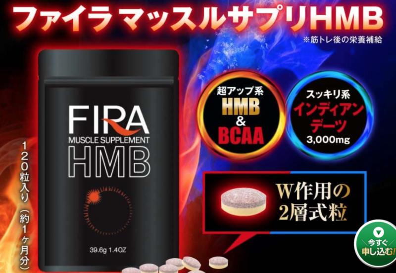 ファイラマッスルサプリHMBの効果的な成分